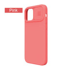 Silicone Soft Slim Cover Shockproof Full Protective Anti Scratch Case For iPhone 14 Pro Max Case Silicone Soft Case For iPhone 13 Pro Slide Camera Protect Privacy Cover for iPhone 12 Stevvex