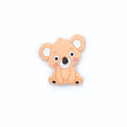 Silicone Teether Animal Koala Baby Teether Pendant Food Grade BPA Free Baby Teething Chew Charms Silicone Beads Toy