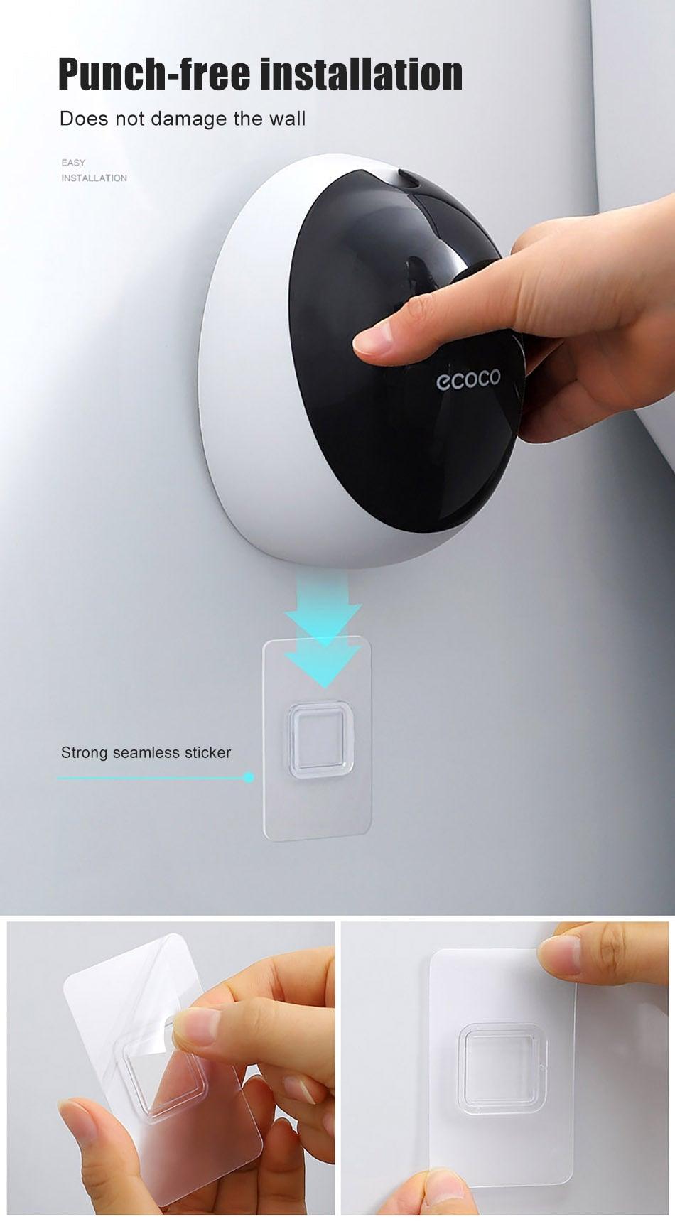 Silicone Toilet Brush For Accessories Drainable Toilet Brush Wall-Mounted Cleaning Tools Home Bathroom Accessories Sets Toilet Brushes And Holder For Bathroom Deep Cleaning Quick Drying Wall Mounted Set Soft Bristled cleaner No-Slip Stevvex
