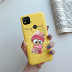 Silicone with Design Print Pattern Shockproof-Absorption Bumper Protective Back Cover For Xiaomi Redmi 10A Case 2022 Love Heart Candy Painted Phone Cover Soft Silicone Case For Xiaomi Redmi 10A Redmi10A Stevvex