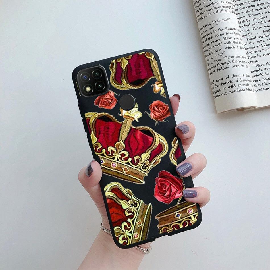 Silicone with Design Print Pattern Shockproof-Absorption Bumper Protective Back Cover For Xiaomi Redmi 10A Case 2022 Love Heart Candy Painted Phone Cover Soft Silicone Case For Xiaomi Redmi 10A Redmi10A Stevvex