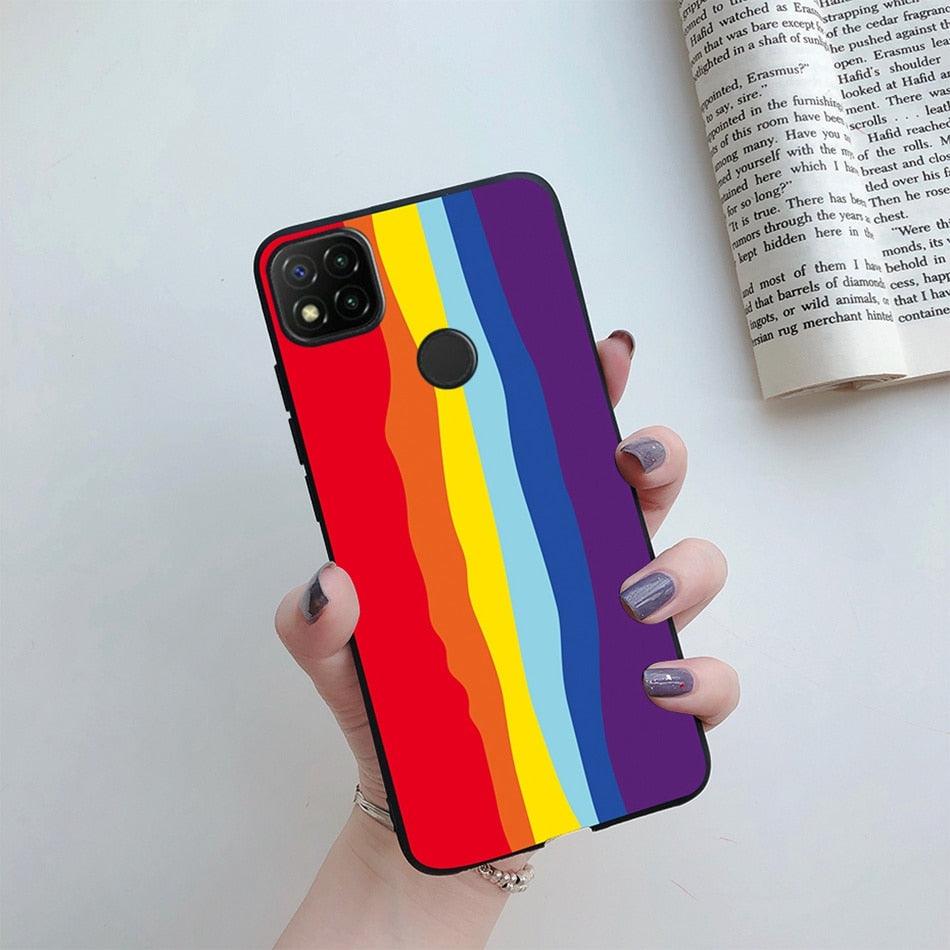 Silicone with Design Print Pattern Shockproof-Absorption Bumper Protective Back Cover For Xiaomi Redmi 10A Case 2022 Love Heart Candy Painted Phone Cover Soft Silicone Case For Xiaomi Redmi 10A Redmi10A Stevvex