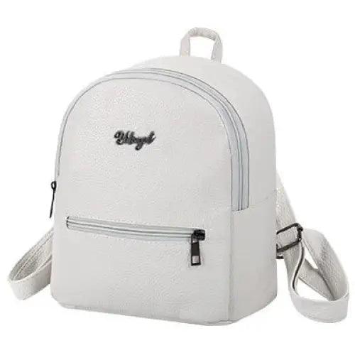 Simple And Stylish Mini Solid Backpack For Women And Girls Cute Travel Bag Trendy Student School Backpacks Stevvex