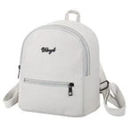 Simple And Stylish Mini Solid Backpack For Women And Girls Cute Travel Bag Trendy Student School Backpacks Stevvex