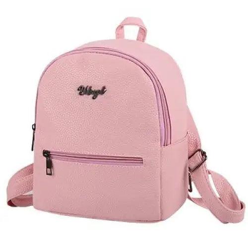 Simple And Stylish Mini Solid Backpack For Women And Girls Cute Travel Bag Trendy Student School Backpacks Stevvex