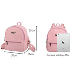 Simple And Stylish Mini Solid Backpack For Women And Girls Cute Travel Bag Trendy Student School Backpacks Stevvex