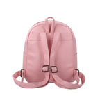 Simple And Stylish Mini Solid Backpack For Women And Girls Cute Travel Bag Trendy Student School Backpacks Stevvex