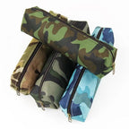 Simple Camouflage Cool Pencil Case Soft Black Pencil Holder For Boys Stylish Pouch For Office And Schools Stevvex