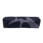 Simple Camouflage Cool Pencil Case Soft Black Pencil Holder For Boys Stylish Pouch For Office And Schools Stevvex