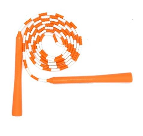 Simple Comfortable Jump Skipping Rope PVC Beginner Soft Beaded Exercise Fitness Jump Rope Tangle-Free Of Adjustable Soft Beads Jump Rope Skipping Rope For Keeping Fit Stevvex