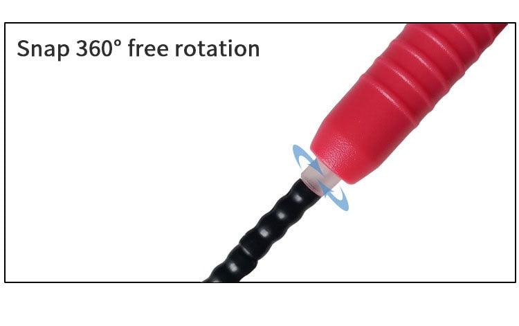 Simple Comfortable Jump Skipping Rope PVC Beginner Soft Beaded Exercise Fitness Jump Rope Tangle-Free Of Adjustable Soft Beads Jump Rope Skipping Rope For Keeping Fit Stevvex