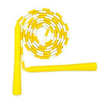 Simple Comfortable Jump Skipping Rope PVC Beginner Soft Beaded Exercise Fitness Jump Rope Tangle-Free Of Adjustable Soft Beads Jump Rope Skipping Rope For Keeping Fit Stevvex