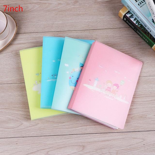 Simple Cute 52 Pockets 5/6/7inch Photo Album Picture Storage Case Scrapbooking Memo Scrapbook Paper Baby Family Scrapbook Albums Handmade DIY Photos Album Birthday Gift Stevvex