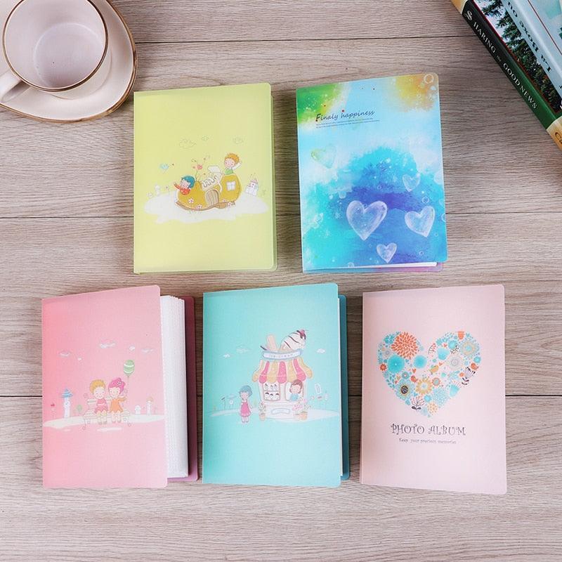 Simple Cute 52 Pockets 5/6/7inch Photo Album Picture Storage Case Scrapbooking Memo Scrapbook Paper Baby Family Scrapbook Albums Handmade DIY Photos Album Birthday Gift Stevvex