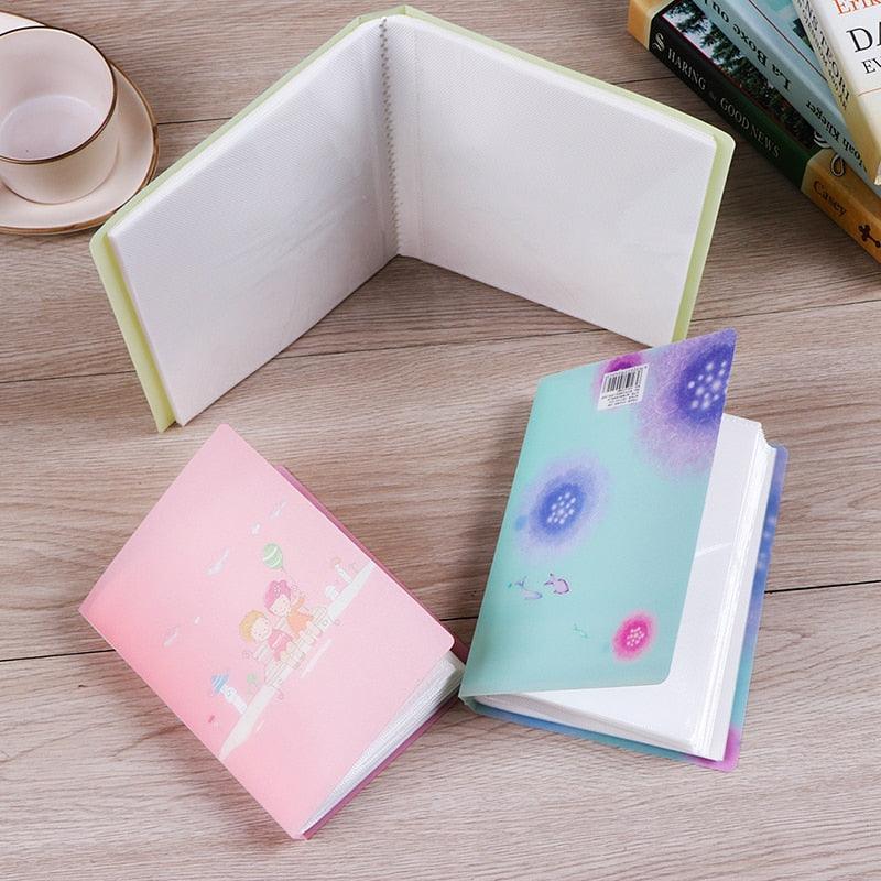 Simple Cute 52 Pockets 5/6/7inch Photo Album Picture Storage Case Scrapbooking Memo Scrapbook Paper Baby Family Scrapbook Albums Handmade DIY Photos Album Birthday Gift Stevvex