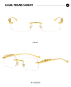 Simple Design Stylish Fashionable Sunglasses Vintage Square Shape Sunglasses For Women & Men New Luxury Design Popular Travel Driving Metal Frame Sun Glasses Anti Blue Light Summer Eyeglasses