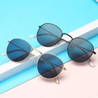 Simple Fashion Design Small Sunglasses For Women Round Shape Glasses For Men/Women Luxury Eyeglasses UV Protection Lightweight Driving Fishing Sports Mens Sunglasses Stevvex