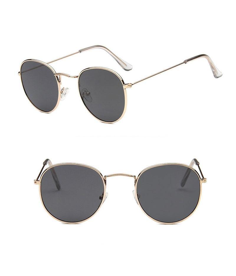 Simple Fashion Design Small Sunglasses For Women Round Shape Glasses For Men/Women Luxury Eyeglasses UV Protection Lightweight Driving Fishing Sports Mens Sunglasses Stevvex