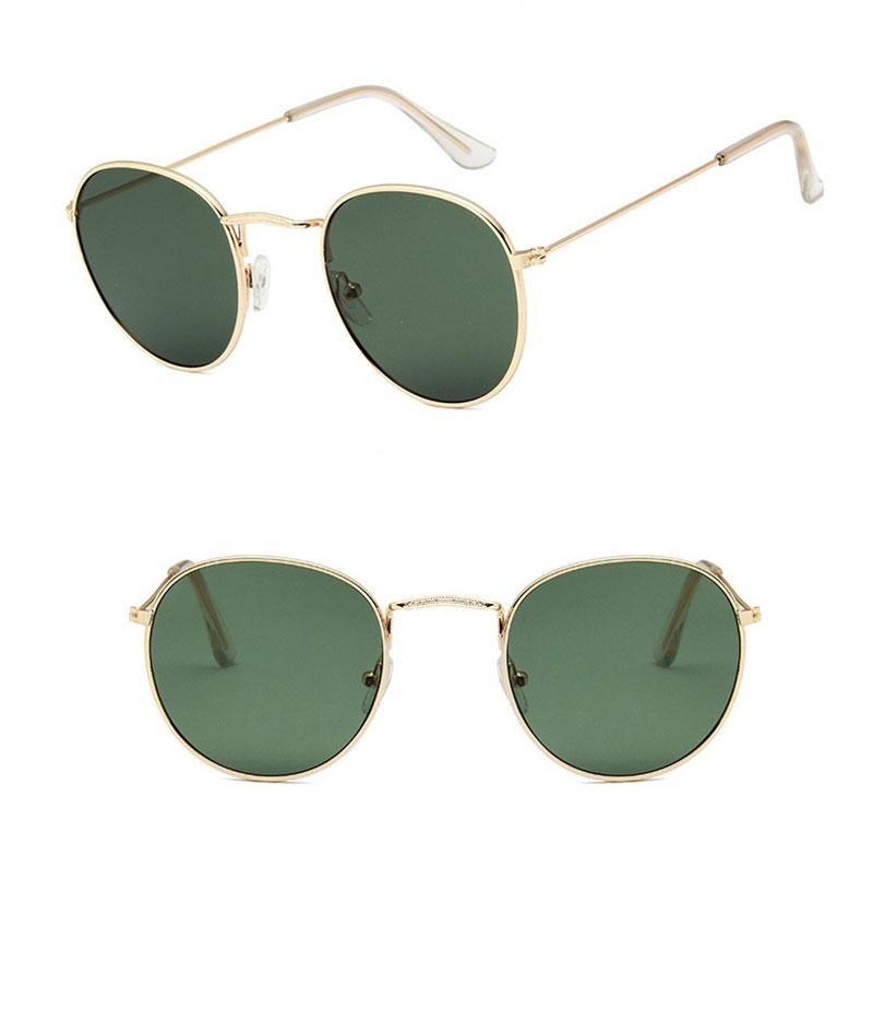Simple Fashion Design Small Sunglasses For Women Round Shape Glasses For Men/Women Luxury Eyeglasses UV Protection Lightweight Driving Fishing Sports Mens Sunglasses Stevvex