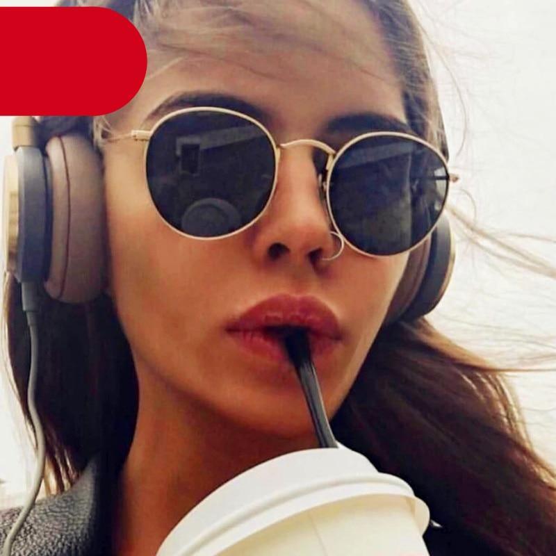 Simple Fashion Design Small Sunglasses For Women Round Shape Glasses For Men/Women Luxury Eyeglasses UV Protection Lightweight Driving Fishing Sports Mens Sunglasses Stevvex