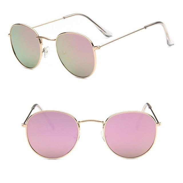 Simple Fashion Design Small Sunglasses For Women Round Shape Glasses For Men/Women Luxury Eyeglasses UV Protection Lightweight Driving Fishing Sports Mens Sunglasses Stevvex