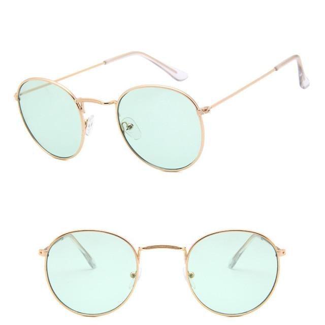 Simple Fashion Design Small Sunglasses For Women Round Shape Glasses For Men/Women Luxury Eyeglasses UV Protection Lightweight Driving Fishing Sports Mens Sunglasses Stevvex