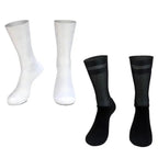 Simple Modern Design Anti Slip Silicone Cycling Socks  For Men Unique  Bicycle Running Socks Lightweight Breathable Sports Socks Stevvex