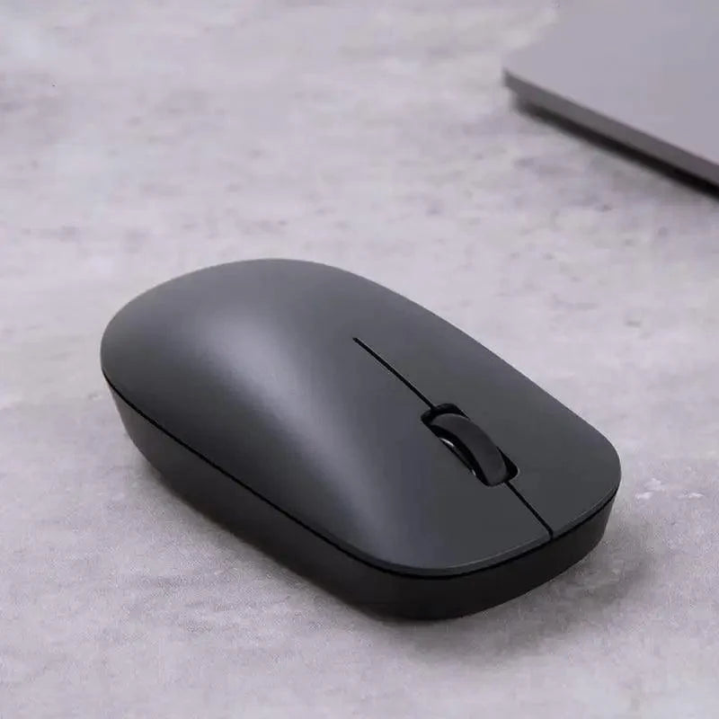 Simple Modern White/Black Wireless Bluetooth USB Connection Optical Mouse For Laptop PC Portable Slim Rechargeable Mouse Computer Mouse Stevvex
