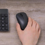 Simple Modern White/Black Wireless Bluetooth USB Connection Optical Mouse For Laptop PC Portable Slim Rechargeable Mouse Computer Mouse Stevvex