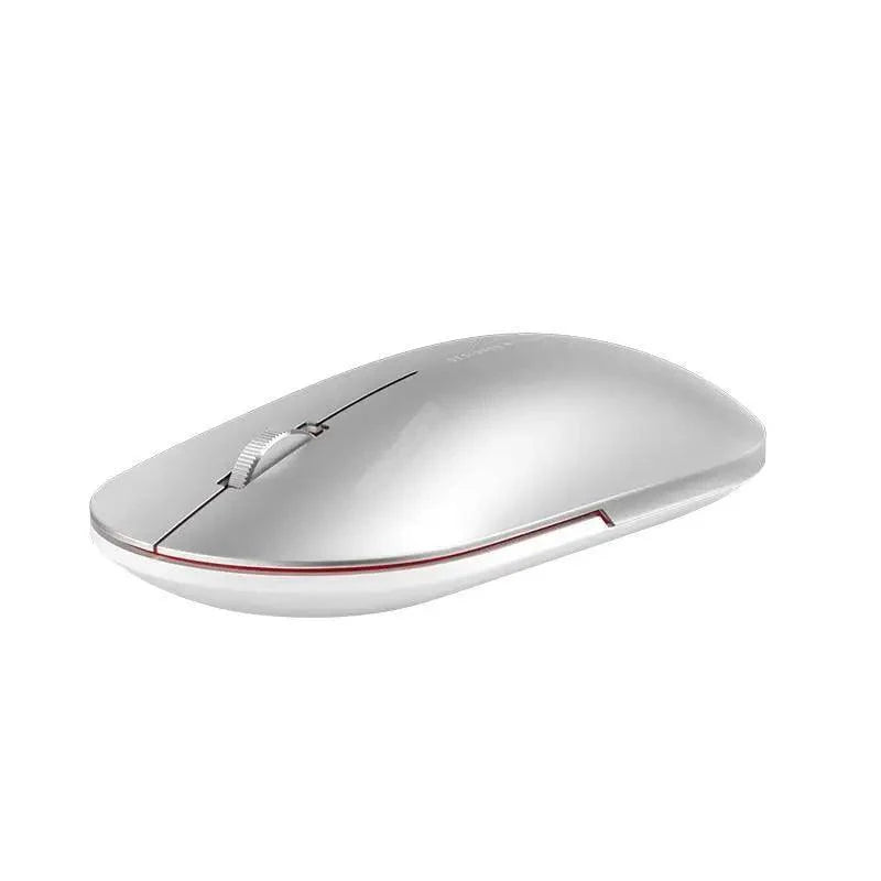 Simple Modern White/Black Wireless Bluetooth USB Connection Optical Mouse For Laptop PC Portable Slim Rechargeable Mouse Computer Mouse Stevvex