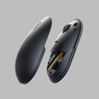 Simple Modern White/Black Wireless Bluetooth USB Connection Optical Mouse For Laptop PC Portable Slim Rechargeable Mouse Computer Mouse Stevvex