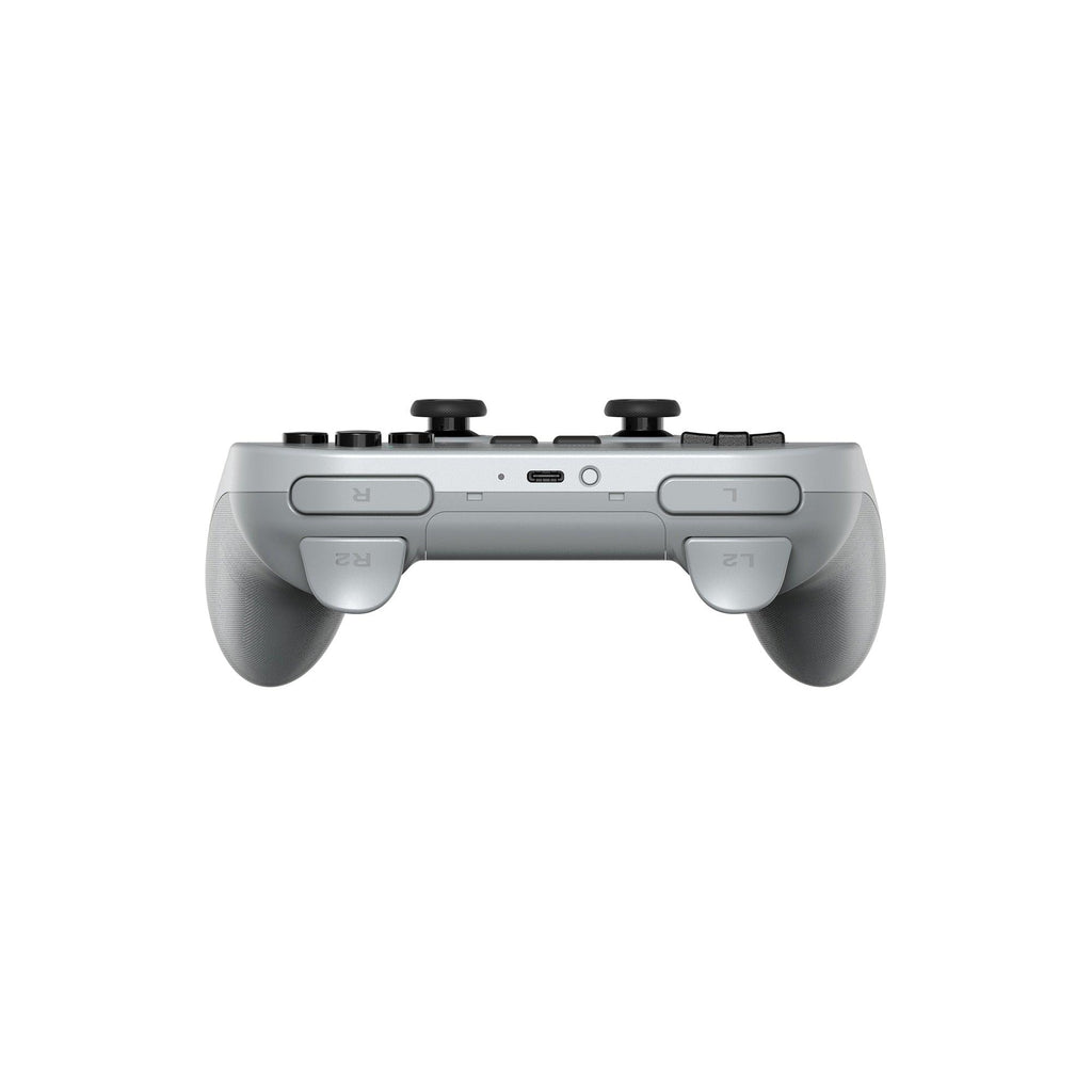 Simple Pure White Bluetooth Joystick Gamepad Controller Compatible With PC Monitor Laptop Tablet Stevvex