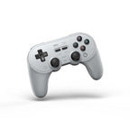 Simple Pure White Bluetooth Joystick Gamepad Controller Compatible With PC Monitor Laptop Tablet Stevvex
