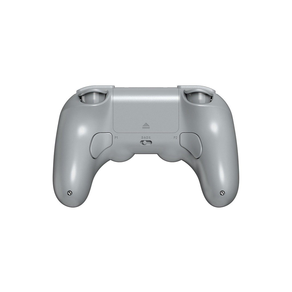 Simple Pure White Bluetooth Joystick Gamepad Controller Compatible With PC Monitor Laptop Tablet Stevvex