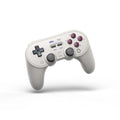 Simple Pure White Bluetooth Joystick Gamepad Controller Compatible With PC Monitor Laptop Tablet Stevvex