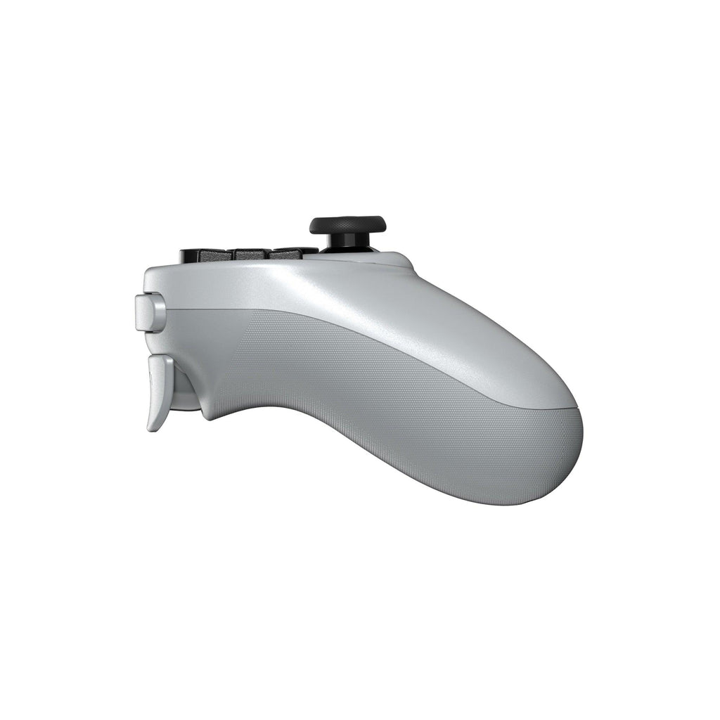 Simple Pure White Bluetooth Joystick Gamepad Controller Compatible With PC Monitor Laptop Tablet Stevvex