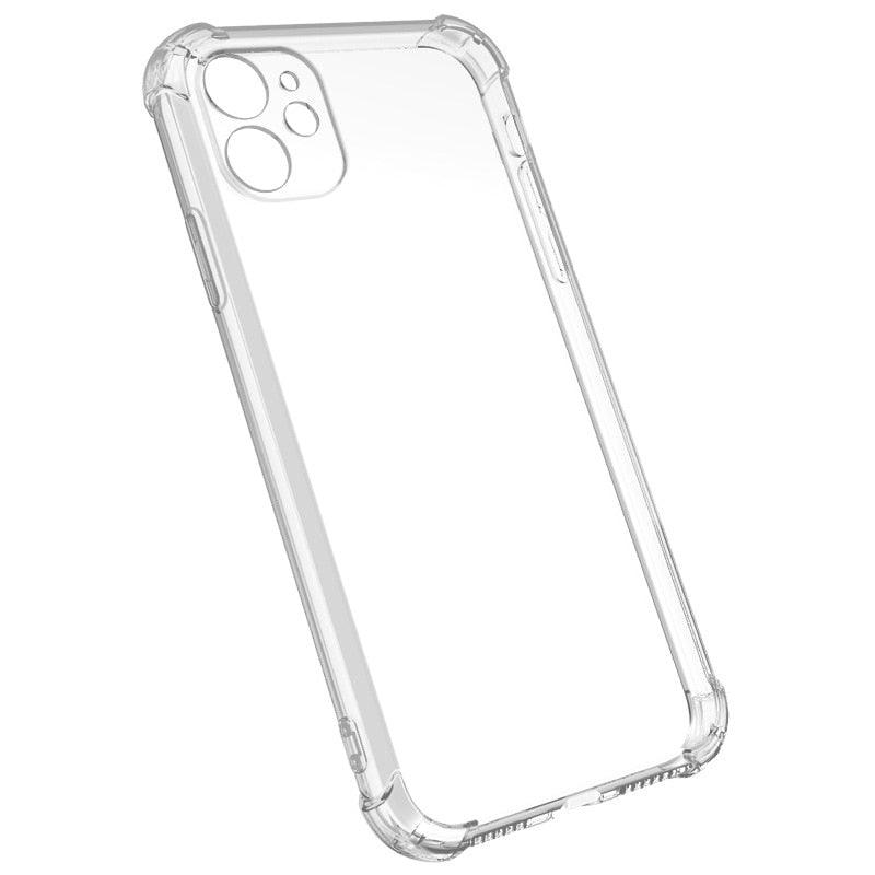 Simple Silicone Phone Case For iPhone 14 13 12 11 Pro Max Mini X XS XR 8 7 6s 6Plus Lens Protection Case Cover Thick Shockproof Soft Flexible Full Protection Shock Proof Back Cover for iPhone Stevvex