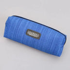 Simple Small Square Waterproof Pencil Case Stationery Case For Students Unique Pencil School Case