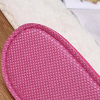 Simple Solid Soft Plush Slippers For Men And Women Winter Warm Indoor Non-slip Slippers Shoes Comfortable Memory Foam Slippers For Women's And Men's Casual House Shoes Stevvex