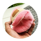 Simple Solid Soft Plush Slippers For Men And Women Winter Warm Indoor Non-slip Slippers Shoes Comfortable Memory Foam Slippers For Women's And Men's Casual House Shoes Stevvex