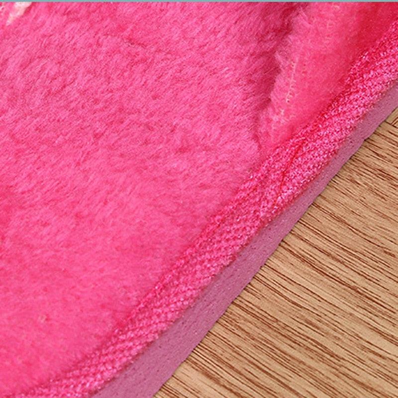 Simple Solid Soft Plush Slippers For Men And Women Winter Warm Indoor Non-slip Slippers Shoes Comfortable Memory Foam Slippers For Women's And Men's Casual House Shoes Stevvex