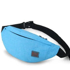 Simple Style Fanny Pack for Running Cycling Workout Men Women Waist Pouch Bag Black Classic  Women Belt Bag Pouch For Money Phone Black Bum Hip Bag Stevvex