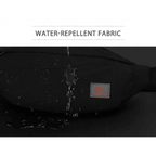 Simple Style Fanny Pack for Running Cycling Workout Men Women Waist Pouch Bag Black Classic  Women Belt Bag Pouch For Money Phone Black Bum Hip Bag Stevvex