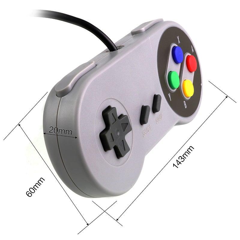Simple Sustainable USB Portable Joystick Gamepad Controller Compatible With PC Computer Laptop  Ergonomic Design Joystick Stevvex