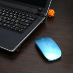 Simple Thin 1600 DPI USB Optical Black/White Wireless Computer Office Mouse Ultra Slim 2.4GHz Mouse For PC Laptop Classic Gaming Mouse Stevvex