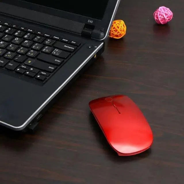 Simple Thin 1600 DPI USB Optical Black/White Wireless Computer Office Mouse Ultra Slim 2.4GHz Mouse For PC Laptop Classic Gaming Mouse Stevvex