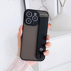 Simple Unique Design Silicone Case Lens Full Protection Shockproof Armor Wrist Band Phone Case For iPhone 14 13 12 11 Pro Max XR XS X 7 8 Plus Luxury Silicone Bumper Hard Iphone Cover Stevvex