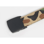 Simple Unisex Waistbands Retro Adjustable One Size Cotton Strap Metal Buckle 116cm Belts For Men Stevvex