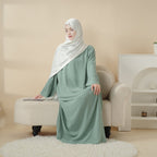 Simple Vintage Pleated Abaya (MA042) - SJB-DIAMOND ELITES