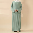 Simple Vintage Pleated Abaya (MA042) - SJB-DIAMOND ELITES
